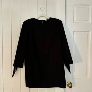 Zara Fringe Mini Dress (Size M)